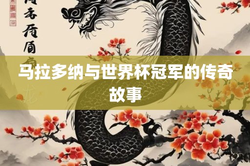 马拉多纳与世界杯冠军的传奇故事