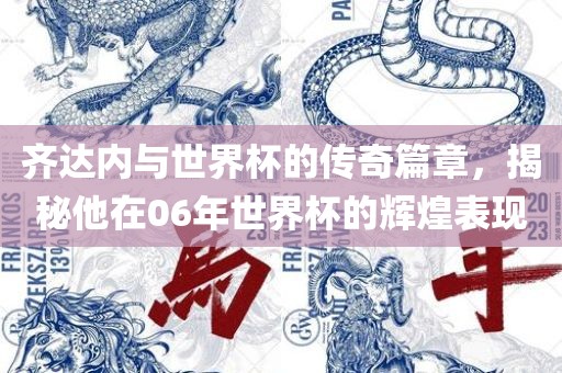 齐达内与世界杯的传奇篇章，揭秘他在06年世界杯的辉煌表现