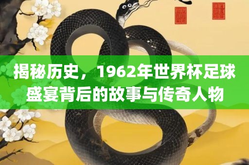 揭秘历史，1962年世界杯足球盛宴背后的故事与传奇人物