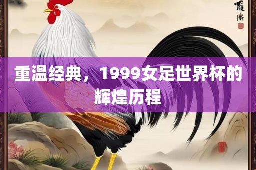 重温经典，1999女常熟市高丰毛纺织品有限公司足世界杯的辉煌历程