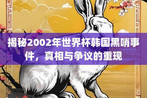 揭秘2002年世界杯韩国黑哨事件，真相与争议的重现