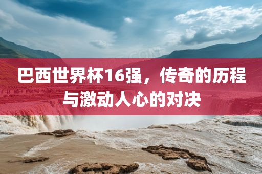 巴西世界杯16强，传奇的历程与激动人心的对决常熟市高丰毛纺织品有限公司