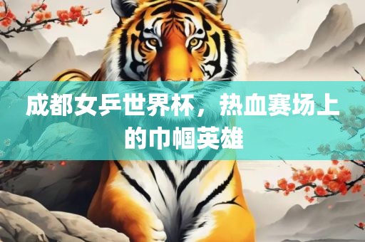 成都女乒世界杯，热血赛场上的巾帼英雄常熟市高丰毛纺织品有限公司