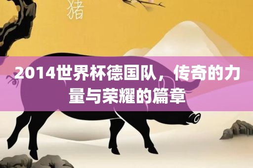 2014世界杯德国队，传奇的力量与荣耀的篇章