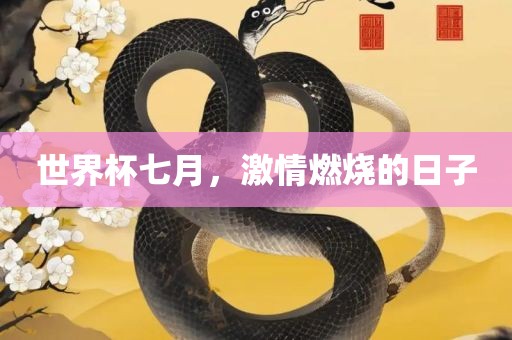 世界杯七月，激情燃烧的日子