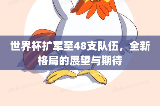 世界杯扩军至48支队伍，全新格局的展望与期待常熟市高丰毛纺织品有限公司