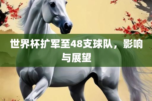 世界杯扩军至48支球队，影响与展望