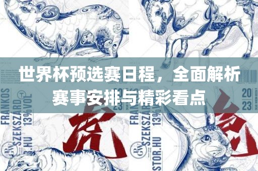 世界杯预选赛日程，全面解析赛事安排与精彩看点常熟市高丰毛纺织品有限公司