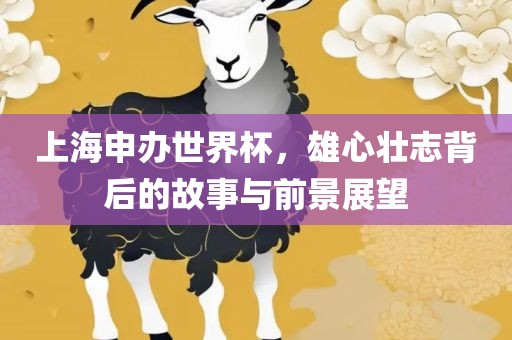 上海申办世界杯，雄心壮志背后的故事与前景展望