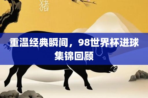 重温经典瞬间，98世界杯进球集锦回顾