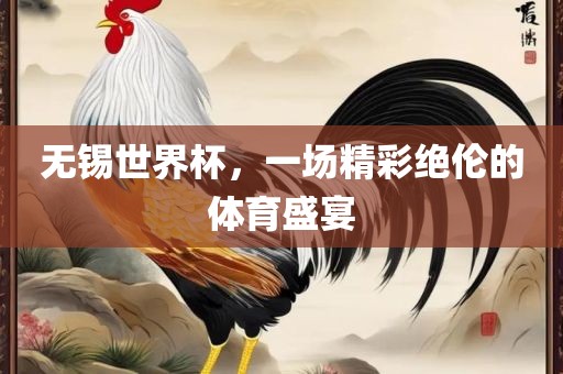 无锡世界杯，一场精彩绝伦的体育盛宴