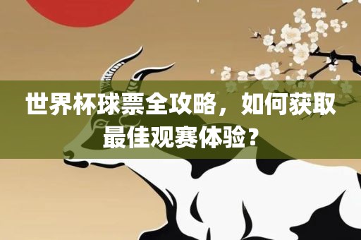 世界杯球票全攻略，如何获取最佳观赛体验？常熟市高丰毛纺织品有限公司