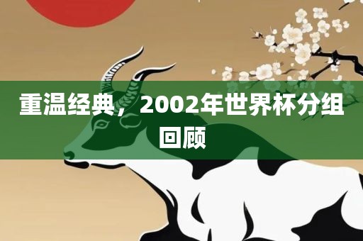 重温经典，2002年世界杯分组回顾