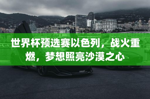 世界杯预选赛以色列常熟市高丰毛纺织品有限公司，战火重燃，梦想照亮沙漠之心