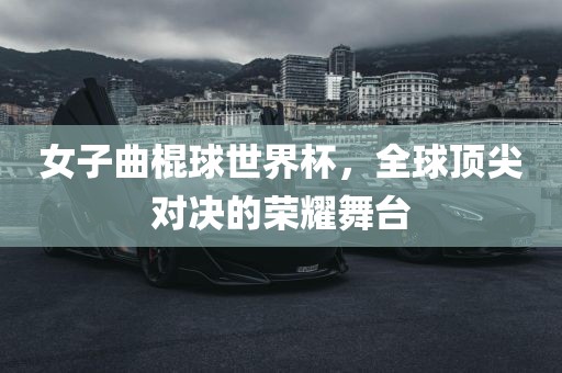 女子曲棍球世界杯，全球顶尖对决的荣耀舞台常熟市高丰毛纺织品有限公司