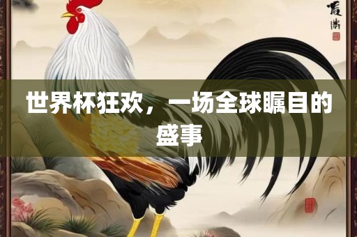 世界杯狂欢，一场全球瞩目的盛事