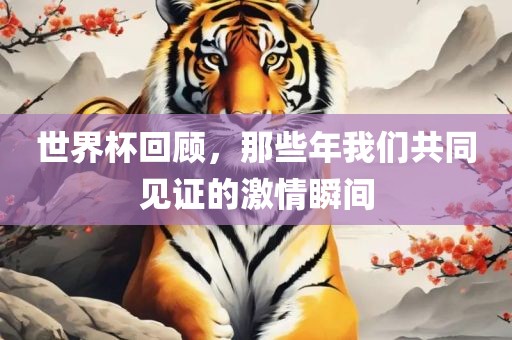 世界杯回顾，那些年我们共同见证的激情瞬间