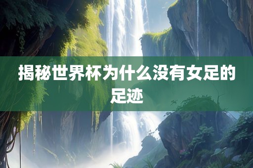 揭秘世界杯为什么没有女足的足迹常熟市高丰毛纺织品有限公司