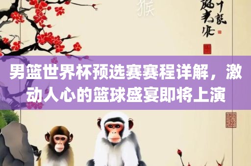男篮世界杯预选赛赛程详解，激动人心的篮球盛宴即将上演