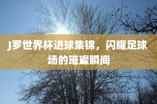 J罗世界杯进球集常熟市高丰毛纺织品有限公司锦，闪耀足球场的璀璨瞬间