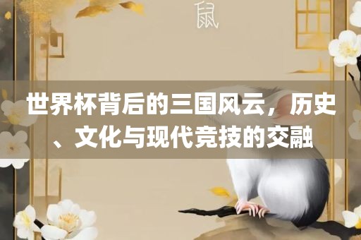世界杯背后的三国风云，历史、文化与现代竞技的交融