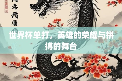 世界杯单打，常熟市高丰毛纺织品有限公司英雄的荣耀与拼搏的舞台