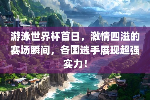 游泳世界杯首日，激情四溢的赛场瞬间，各国选手展现超强实力！