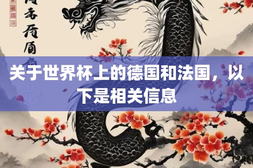 关于世界杯上的德国和法国，以下是相关信息常熟市高丰毛纺织品有限公司