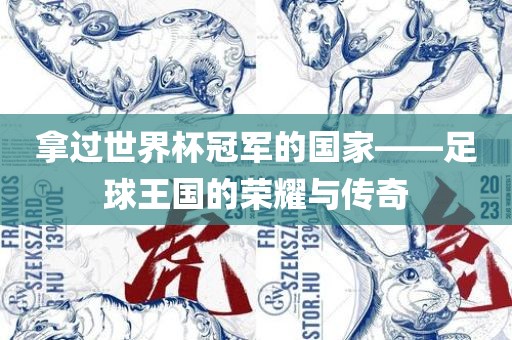 拿过世界杯冠军的国家——足球王国的荣耀与传奇