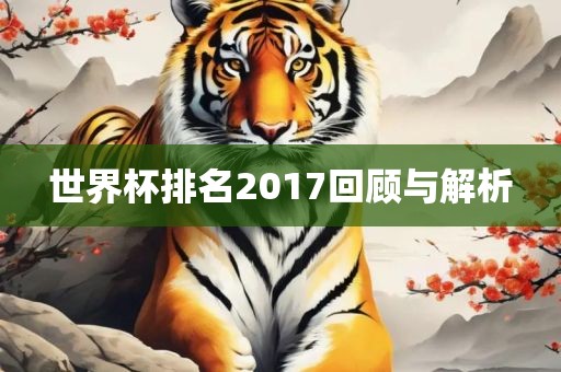 世界杯排名2017回顾与解析