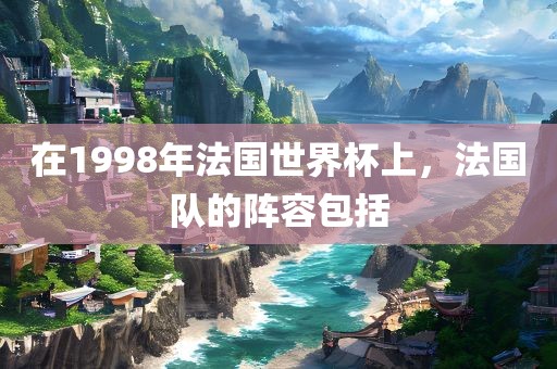 在1998年法国世界杯上，法国队的阵容包括