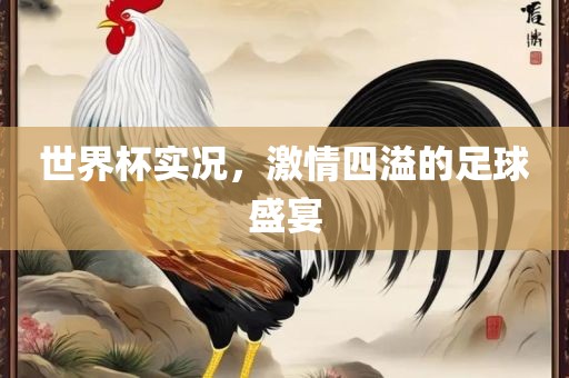 世界杯实况，激情四溢的足球盛宴