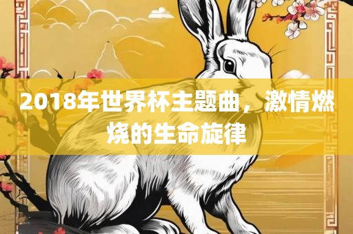 2018年世界杯主题曲，激情燃烧的生命旋律