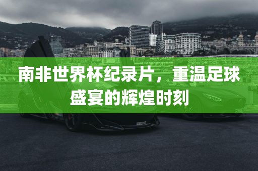 南非世界杯纪录片，重温足球盛宴的辉煌时刻