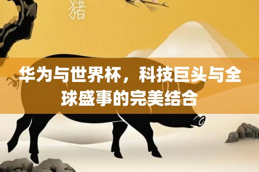 华为与世界杯，科技巨头与全球盛事的完美结常熟市高丰毛纺织品有限公司合