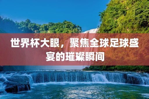 世界杯大眼，聚焦全球足球盛宴的璀璨瞬间常熟市高丰毛纺织品有限公司