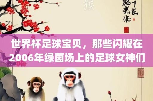 世界杯足球宝贝，那些闪耀在2006年绿茵场上的足球女神们
