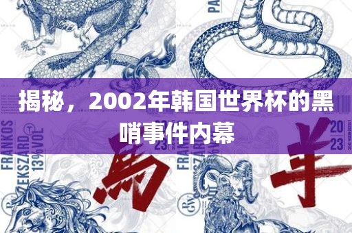 揭秘，2002年韩国世界杯的黑哨事件内幕常熟市高丰毛纺织品有限公司