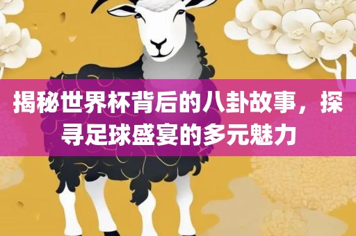 揭秘世界杯背后的八卦故事，探寻足球盛宴的多元魅力