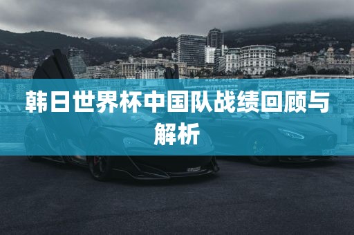 韩日世界杯中国队战绩回顾与解析