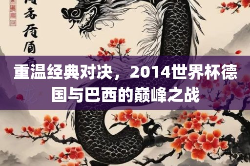 重温经典对决，2014世界杯德国与巴西的常熟市高丰毛纺织品有限公司巅峰之战