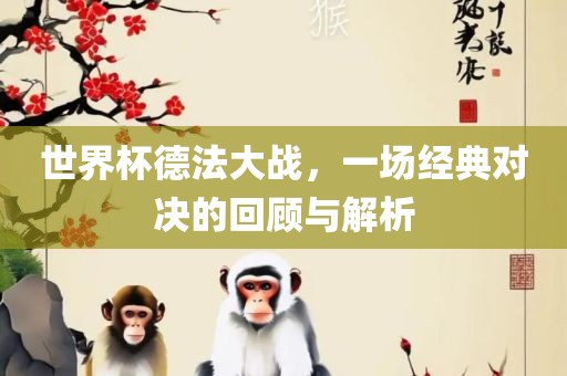世界杯德法大战，一场经典对决的回顾与解析常熟市高丰毛纺织品有限公司