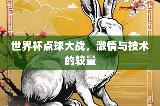 世界杯点球大战，激情与技术的较量