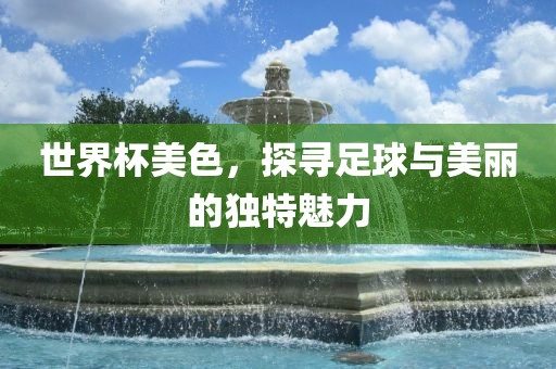 世界杯美色，探寻足球与美丽的独特魅力常熟市高丰毛纺织品有限公司