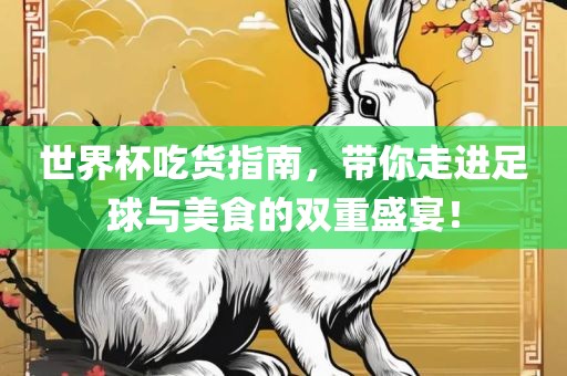 世界杯吃货指南，带你走进足球与美食的双重盛宴！
