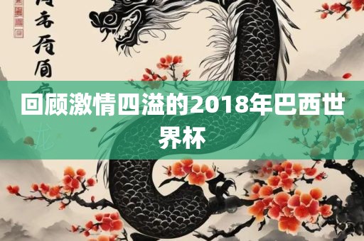 回顾激情四溢的2018年巴西世界杯常熟市高丰毛纺织品有限公司