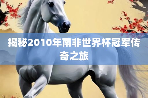揭秘2010年南非世界杯冠军传奇之旅