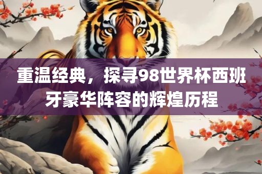 重温经典，探寻98世界杯西班牙豪华阵容的辉煌历程常熟市高丰毛纺织品有限公司