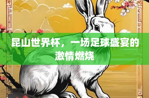 昆山世界杯，一场足球盛宴的激情燃烧
