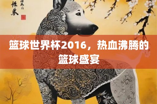 篮球世界杯2016，热血沸腾的篮球盛宴